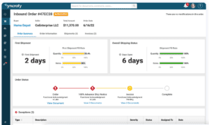 Cloud-based supply chain visibility tool Syncrofy