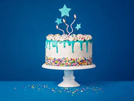 Cake celebrating ecgrid birthday