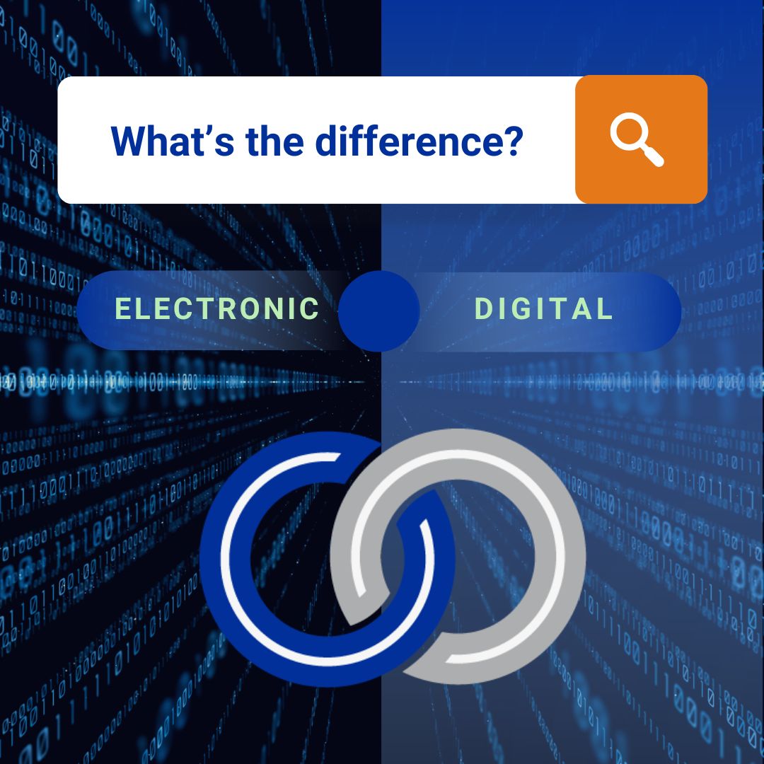 electronic vs. digital